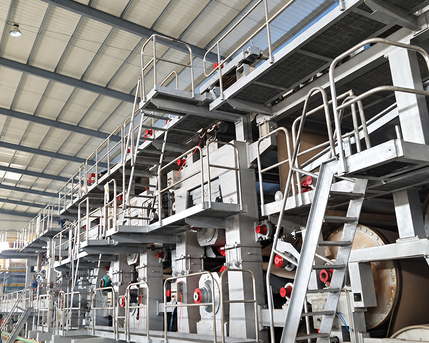 kraft and test liner paper machine