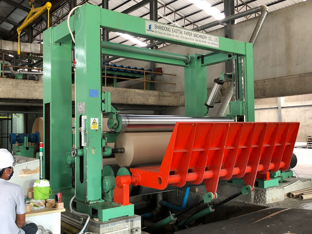 Rewinder installation